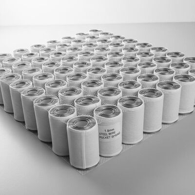 1.8mm Stahldraht Einzelverpackung Aufgerolltes Sofa Taschenfeder für kundenspezifische Möbel