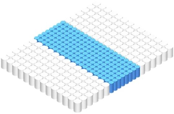 OEM Roll-Up-Packing kundenspezifisch 2.0mm Taschenfeder für Matratze