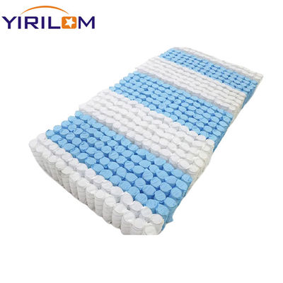 Weiß/Blaue Matratze Taschenfeder mit komprimierten und gewalzten Verpackungen für einfachen Versand