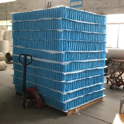 Material der Matratze 2,0 mm Stahldraht mit Stoff umwickelt Matratze Taschenfeder-Einheiten