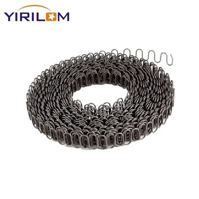 Polsterung 3,2 mm Schwungstuhl Sitzfedern 3,4 mm Rostfeste Rollsofa Zigzag Federn für Möbel