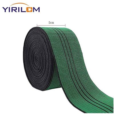 Zusammengestellte Grüne 7cm Stretch PP Sofa Gürtel Rand Bandbands 5cm Polstermöbel Sofa Elastische Webbing Gürtel