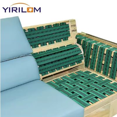 5 cm Breite Grünes Sofa Elastiziertes Webbing Streckband Latex