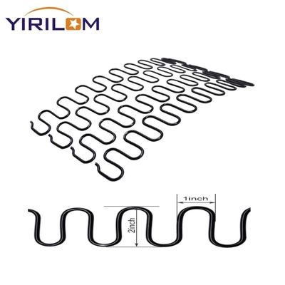 Herstellung Durchmesser Rostfreier 3,4 mm Zigzag Sofa Spring Roll China S-Form Schlange Spring Zig Zag Stuhl Zigzag Sofa Spring