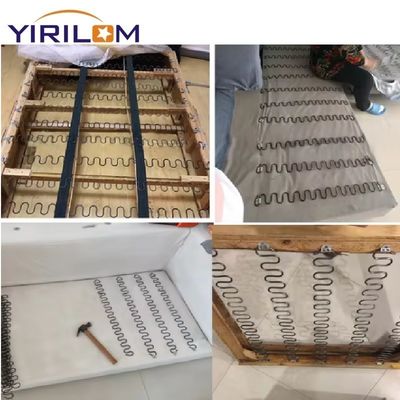 Herstellung Durchmesser Rostfreier 3,4 mm Zigzag Sofa Spring Roll China S-Form Schlange Spring Zig Zag Stuhl Zigzag Sofa Spring