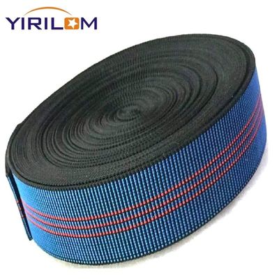 Grün/Schwarz/Maßgeschneiderte Sofa elastische Webbing in Herringbone-Weave-Muster ideal für Möbelindustrie