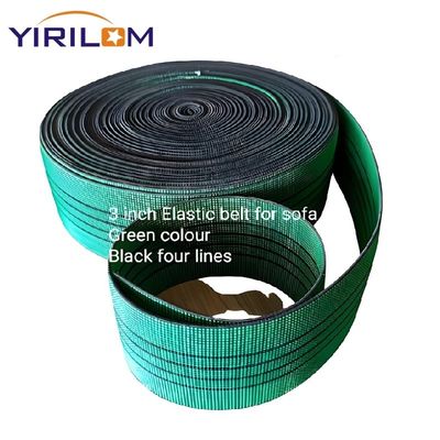 Anpassungsfähige Heringbone Weave Pattern Sofa Webbing Strips 51g/m für Polster