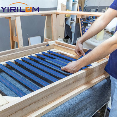 5,0 cm breites, hochfestes, UV-beständiges elastisches Gummigewebe für Sofa- und Möbelpolsterung