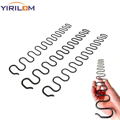 Kundenspezifische Länge Zickzackfeder aus hochfestem Kohlenstoffstahl mit galvanischer Oberflächenbehandlung für Sofasitze