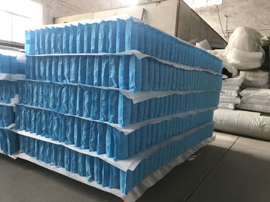 Vierseitige Verstärkung Positionierungsunterstützung Taschenspulverquellen für Möbelmatratzen