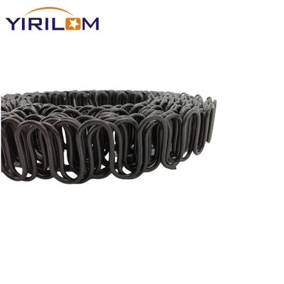 Schwarze Farbe S-förmige Schlange Feder 3,0mm Zigzag Feder für Matratze und Sofa Feder
