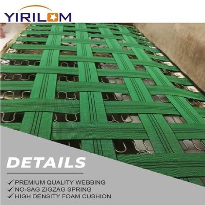 Polypropylen + Gummisofa Elastische Webbing mit 50% Verlängerung und anpassbare Breite für Möbelreparatur