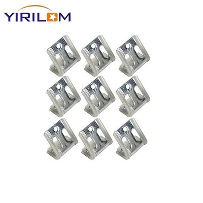 4 Löcher Metall Kunststoff Zig Zag Federklemmen zum Befestigen Grapa De Resorte Para Sofa Bett Federklemm