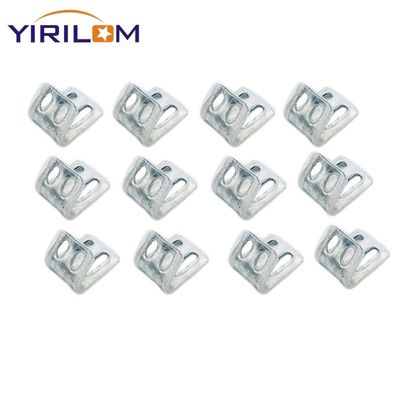 5 Löcher Metall Zig-Zag-Flügelklemmen zum Befestigen von Sofas