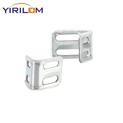 4-Loch-Sofa-Flügel-Clip Halb-Kunststoff-Bedeckt-Zink-Beschichtet-Möbel-Befestiger für Sofa-Hardware