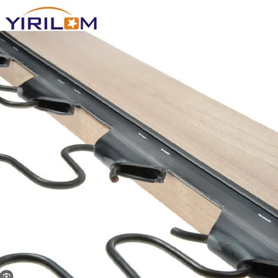 200m Per Roll Nylon PP Plastik-Clip-Streifen für Sofa Zigzag-Flügel mit 10cm 12cm 15cm Knoten Abstand