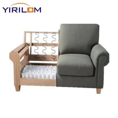 18 * 18 * 4 Zoll hoher Kohlenstoffstahl mit 80gm Stoff Taschenfederspulen für Sofa Kissen
