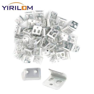 Dauerhaftes Sofazubehör 4-Loch-Flügelklemmen mit 0,8 mm/1,0 mm Dicke für Möbelhardware