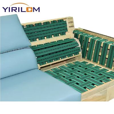 Zusammengestellte grüne oder gelbe elastische Sofa-Nylon-Fasern für Stühle und Sofas Polsterung