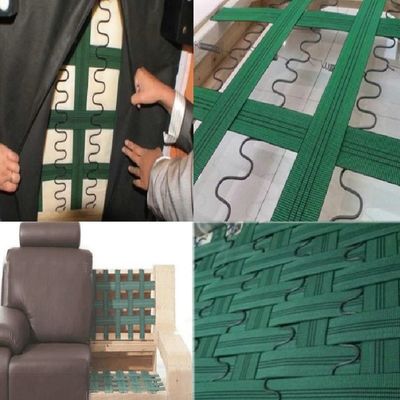 Elastizierte Sofa Stuhl Polsterung Rückenband Gürtel Elastiziertes Webbing