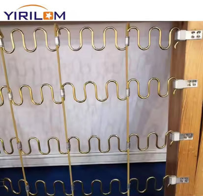 Sofa 4 Löcher Metall Zigzag-Flügelclip für Hardware-Zubehör