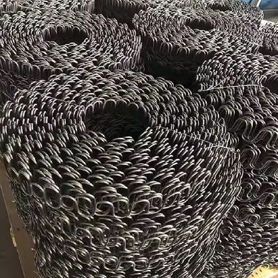 4-8 Spulen Rollende Zigzag Sofa Feder schwarze Zigzag Feder