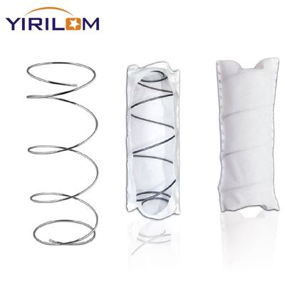 4 Zoll Taschenfeder für Sofa Taschenfeder Lieferant kundenspezifische Taschenrollenfeder für Sofa Kissen