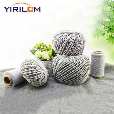 China Row Material Hersteller Baumwollseile kundenspezifische 3 mm dicke graue natürliche handwerkliche Baumwollseile