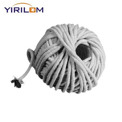 China Row Material Hersteller Baumwollseile kundenspezifische 3 mm dicke graue natürliche handwerkliche Baumwollseile