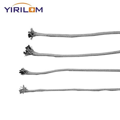 China Row Material Hersteller Baumwollseile kundenspezifische 3 mm dicke graue natürliche handwerkliche Baumwollseile