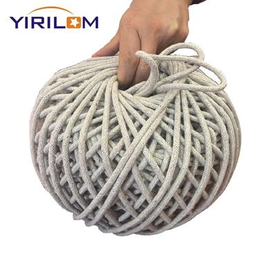 Baumwolle geflochten 3-9mm Baumwollseile kundenspezifische Farbe Baumwollseil Weiches Rohrseil für Sofa