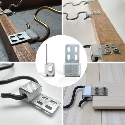 4-Loch-Sofafeder-Sofa Metall-Kunststoff-Verbundclips für Möbel Zickzackfeder