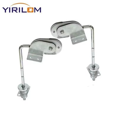 Großhandel Möbelverbindung Sofa Scharnier Verstellbare Armlehnen Mechanismus Silber Eisen Sofa Kopfstütze Scharnier