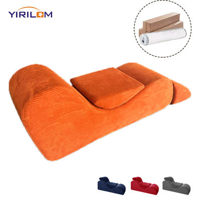 Vakuumkompressions-Rollpaket Faulsofa Einfache Klappsofa Freizeit Tatami-Sofa Zuhause Wohnzimmer Einziehbarer Loungestuhl