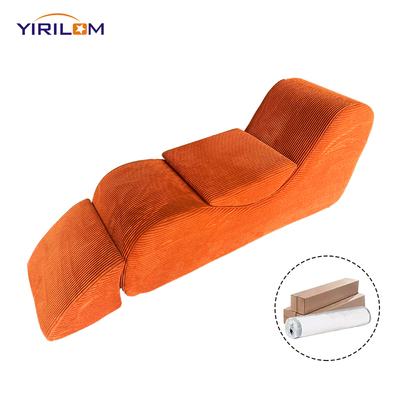 Kompressionssofa 170x51x70cm hochdichter Schaumstoff für Home Office