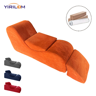 Kompressionssofa 170x51x70cm hochdichter Schaumstoff für Home Office
