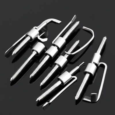 Hochkohlenstoffstahl-Ausgleichshaken und Federbefestigungsclip mit 1,5 mm Durchmesser und 97 mm Länge für Sofafedern