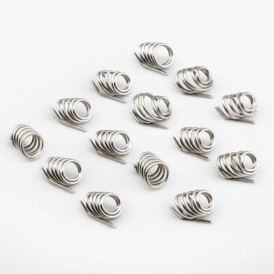 1,5 mm Durchmesser Hochkohlenstoffstahl Draht Balance Haken Feder Befestigungsclips mit 97 mm Länge für Sofa Möbel