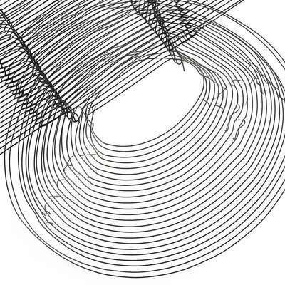 13 Gauge Hochkohlenstoffstahl-Draht-Zickzackfeder 50mm Höhe für Sofasitzunterstützung