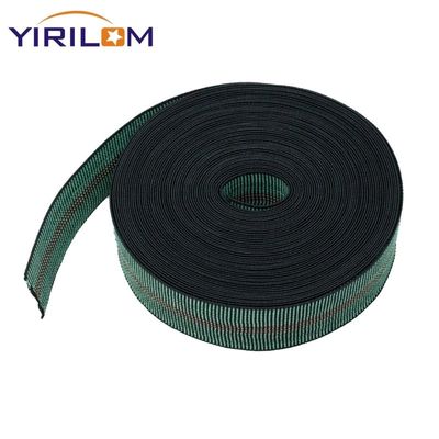 Anpassungsfähige Schwerlastsofa Elastiziertes Webbing mit Polypropylen Gummi Material 1,5 mm Dicke und 50% Dehnung für Möbelreparatur