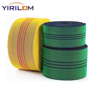 Anpassungsfähige Heringbone Weave Pattern Sofa Webbing Strips 51g/m für Polster