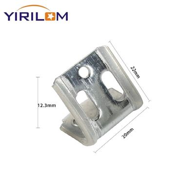 Guter Preis OEM 5-Loch verzinkter, halb kunststoffbeschichteter Federclip für Sofamöbelbeschläge Online