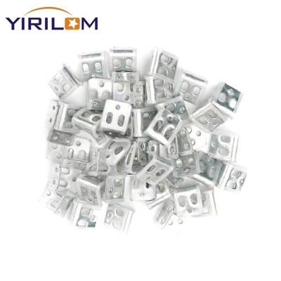 Guter Preis 4-Loch verzinkter Sofafeder-Clip, halb kunststoffbeschichtet für Polsterung, Zickzack-Nozag-Clip Online