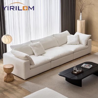 Guter Preis Reisweiß Vakuumkomprimierter modularer Ecksofa für Wohnzimmermöbel Online