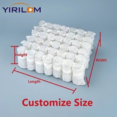 2.0mm Draht aus hochkohlenstoffhaltigem Stahl Druckrollen-Packing-Sofa Taschenfeder-Einheit für Sitzhersteller