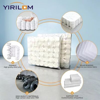 Guter Preis Unabhängige Sofa Pocket Spring Coil-Einheit mit hochkohlenstoffhaltigem Stahldraht für eine überlegene Unterstützung und 6-25 cm Höhe online