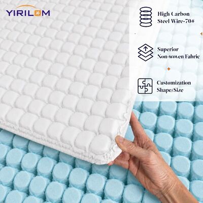 Mini-Pocket-Coil-Einheit in kundenspezifischer Größe mit Randdrahtrahmen für individuell eingewickelte Sofa-Kissenmatratze