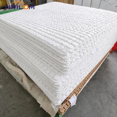 Customized Mini Pocket Spring Unit mit Stahlkante Verstärkte Grenzdrahtrahmen 1.0mm-1.8mm Stahl Durchmesser Hochkohlenstoffstahldraht für Matratze Sofa Kissen OEM Lieferung