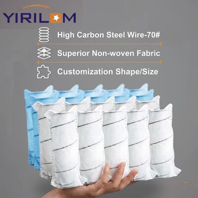4 Zoll Mini Taschenfederkern mit 80 g/m² Stoff für individuelle Sofasitzunterstützung