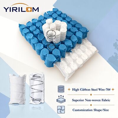 Guter Preis Individuelle Größe 1.0mm-1.8mm Stahldraht Taschenfeder für Sofa mit 6-15cm Federhöhe online